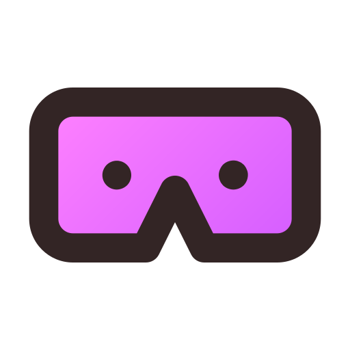 óculos de realidade virtual Generic Lineal Color Gradient Ícone