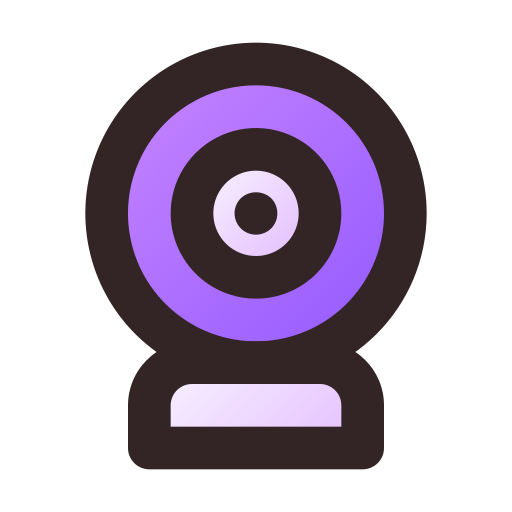 webcam Generic Lineal Color Gradient icon