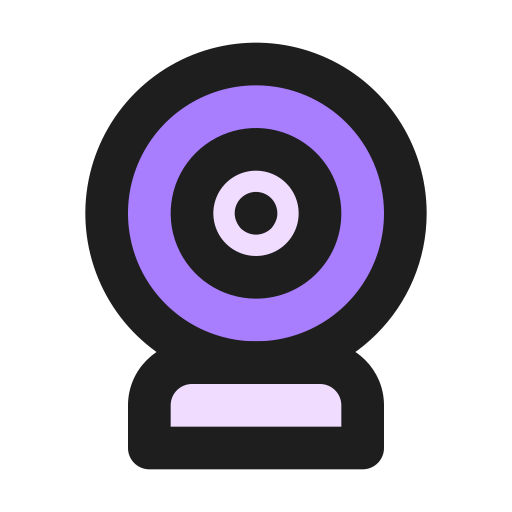 Webcam Generic Outline Color icon