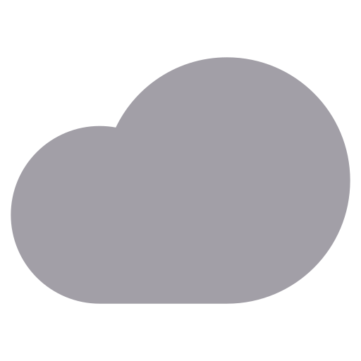 曇り Generic Grey icon