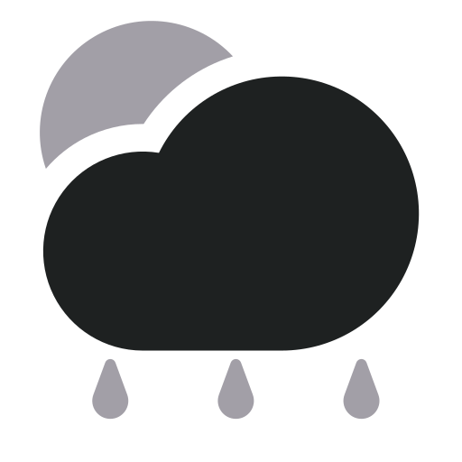 Rainy day Generic Grey icon