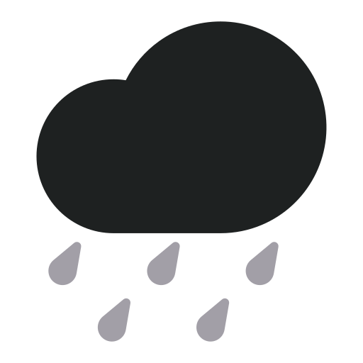 lluvioso Generic Grey icono