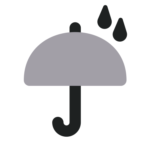 pluvieux Generic Grey Icône