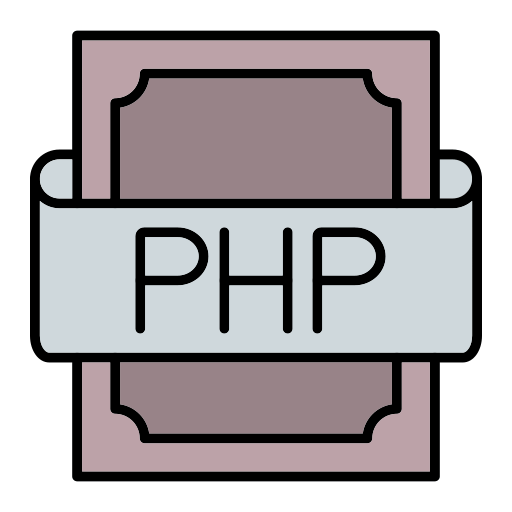 php Generic Outline Color icoon