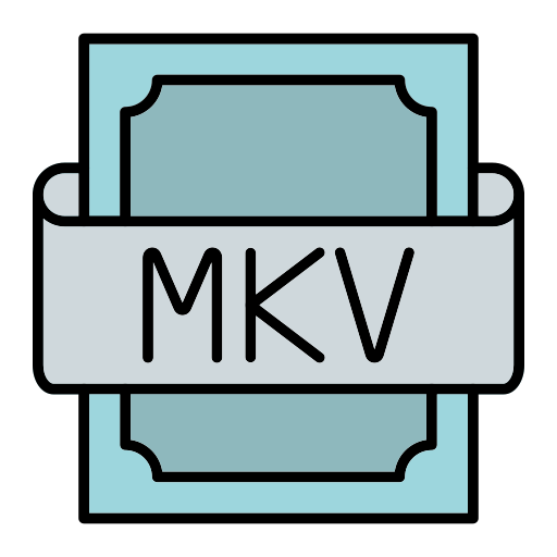 mkv Generic Outline Color icoon