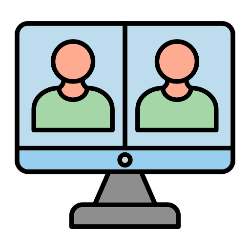 online-meeting Generic Outline Color icon