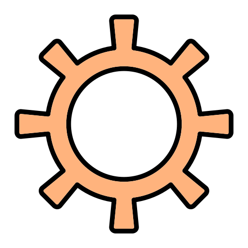 톱니바퀴 Generic Outline Color icon