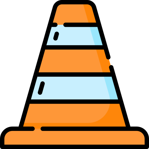 Traffic cone Special Lineal color icon