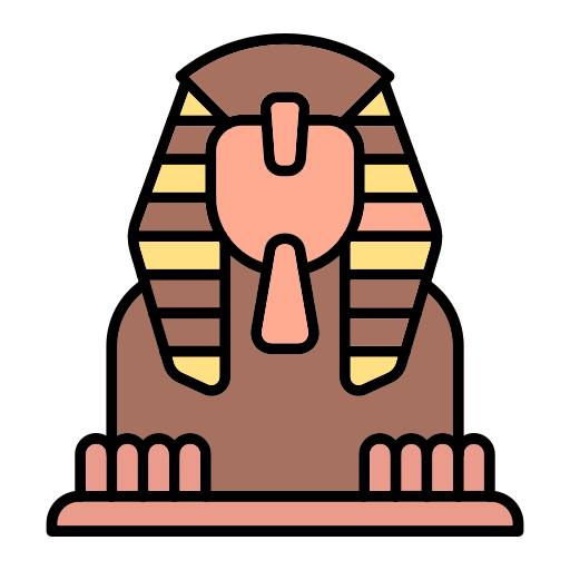 grand sphinx de gizeh Generic Outline Color Icône