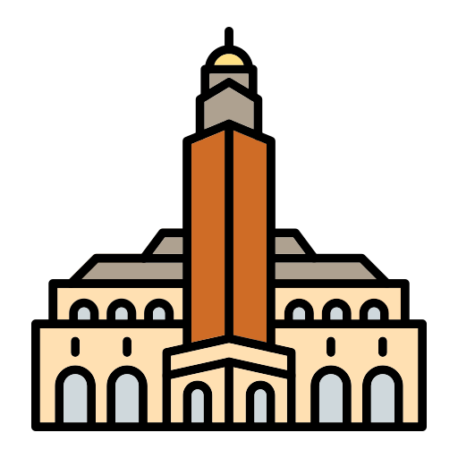 meczet hassana Generic Outline Color ikona