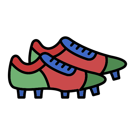 chaussures de football Generic Outline Color Icône