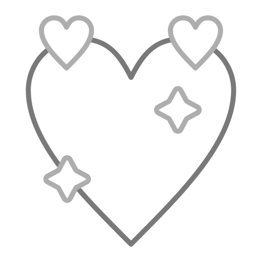 Сердце Generic Grey иконка