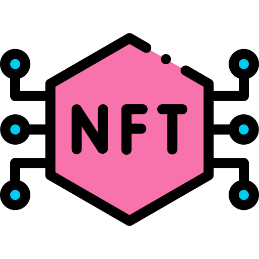 nft Detailed Rounded Lineal color icon