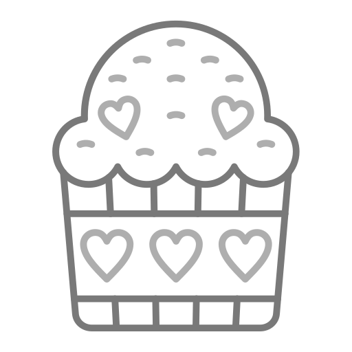 Cupcake Generic Grey icon