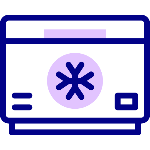 congelador Detailed Mixed Lineal color icono