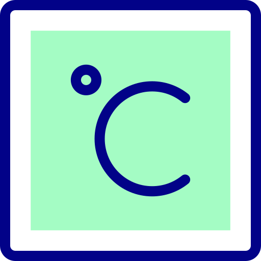 celsius Detailed Mixed Lineal color icono