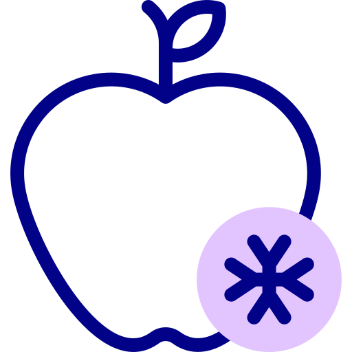 과일 Detailed Mixed Lineal color icon