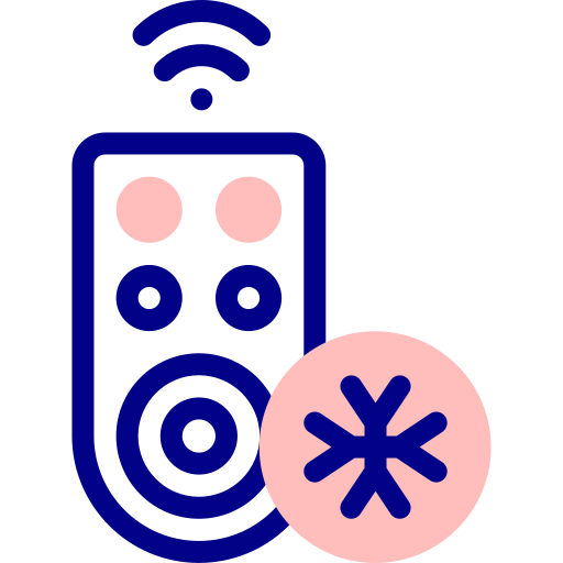 리모콘 Detailed Mixed Lineal color icon