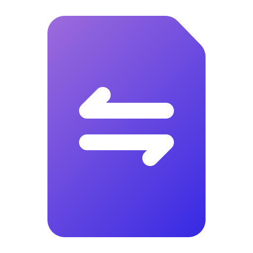 파일 전송 Generic Flat Gradient icon