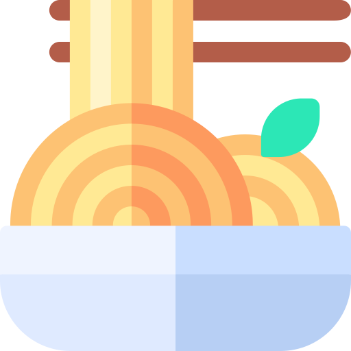 Pasta Basic Rounded Flat icon
