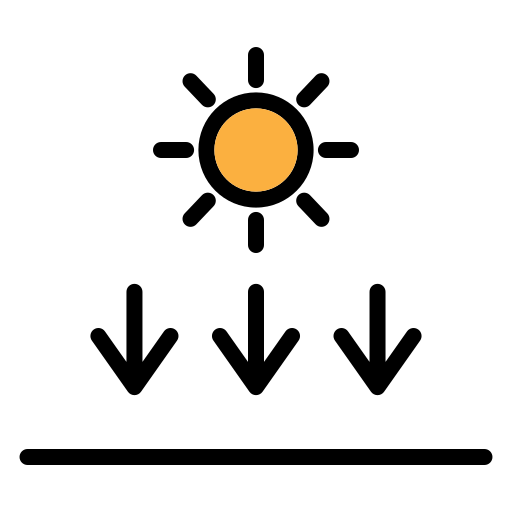 햇빛 Generic Outline Color icon