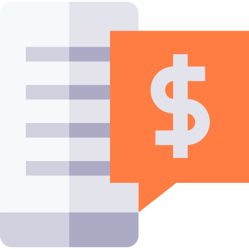 Pay Basic Straight Flat icon