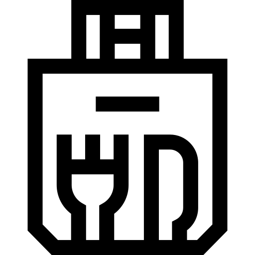 livraison de nourriture Basic Straight Lineal Icône