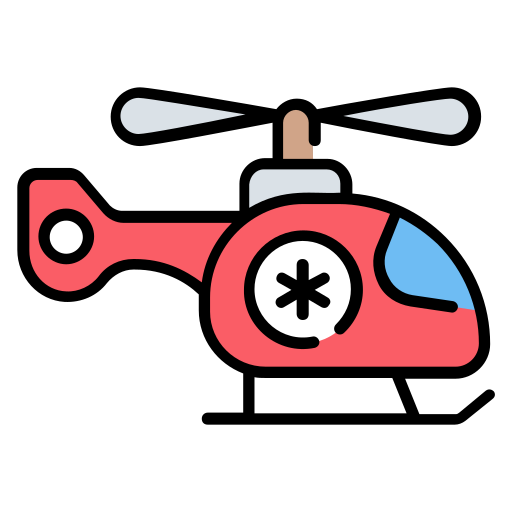 Air ambulance Generic Outline Color icon