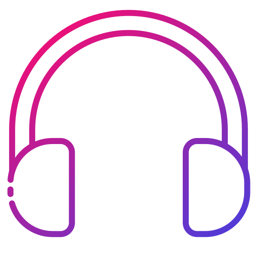 Headphone Generic Gradient icon