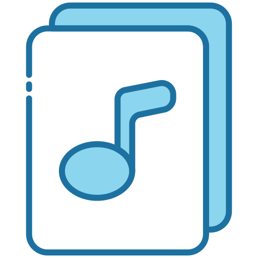 plik muzyczny Generic Blue ikona