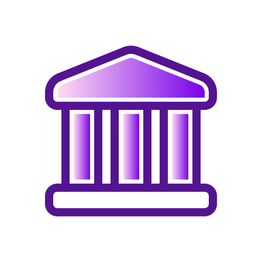 Bank Generic Lineal Color Gradient icon