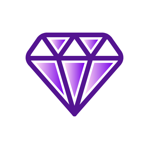 diamante Generic Lineal Color Gradient icono