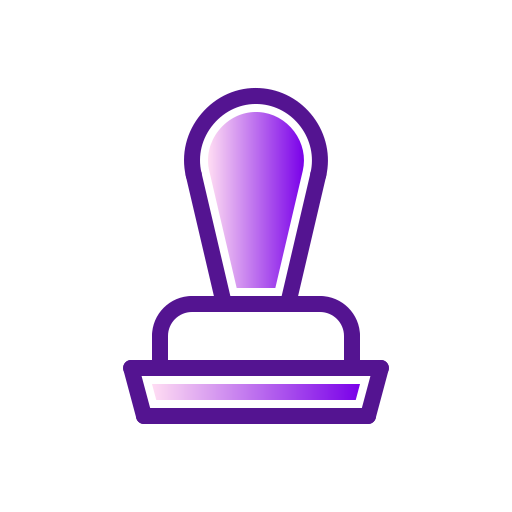 stempel Generic Lineal Color Gradient icon