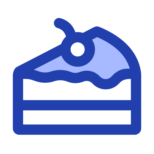 gâteau Generic Blue Icône