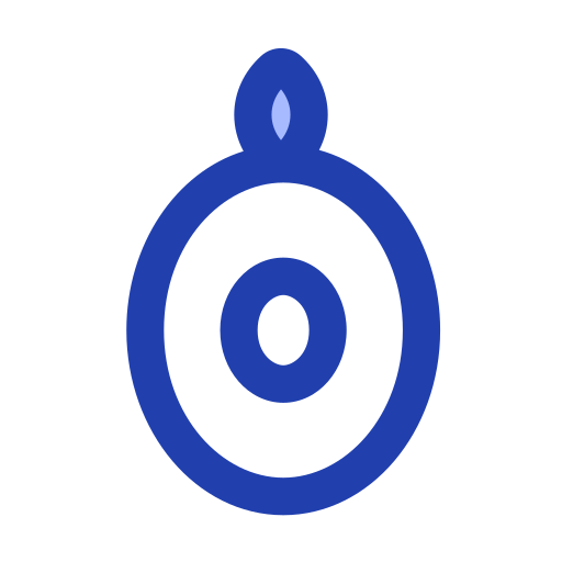 キャンドル Generic Blue icon