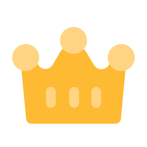 korona króla Generic Flat ikona