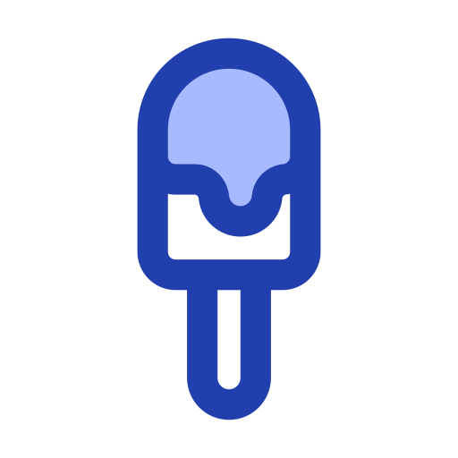 아이스크림 스틱 Generic Blue icon