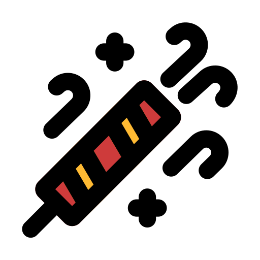 bombe de table Generic Outline Color Icône