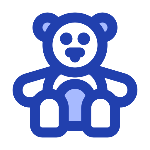 плюшевый мишка Generic Blue иконка