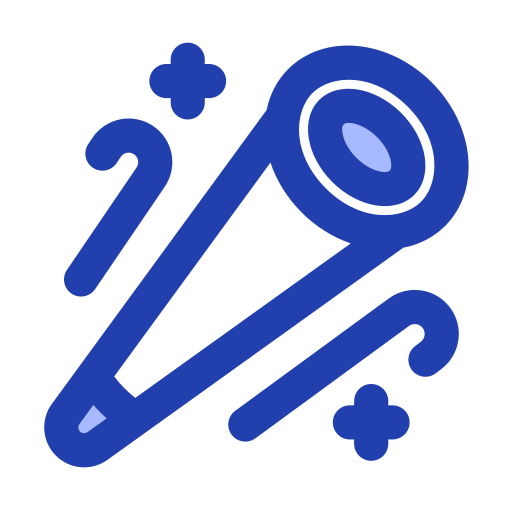 トランペット楽器 Generic Blue icon