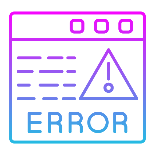 Error Generic Gradient icon