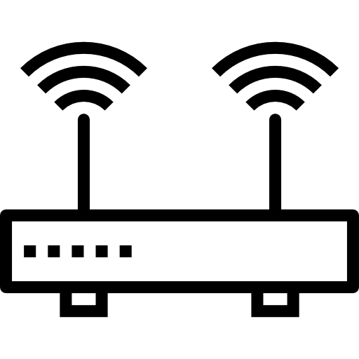 wifi srip Lineal icono