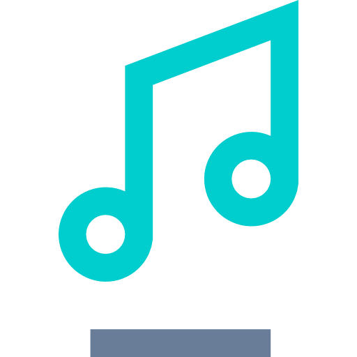 Music note dmitri13 Lineal Color icon