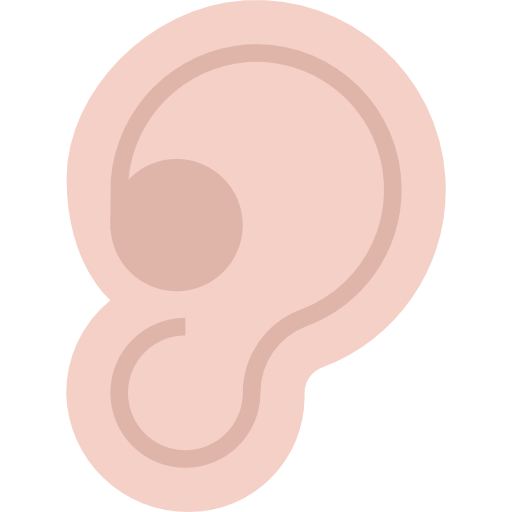Ear turkkub Flat icon