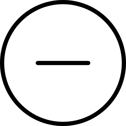 menú srip Lineal icono