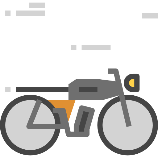 Motorcycle turkkub Flat icon
