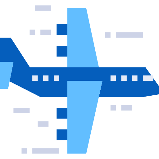 aereo in volo turkkub Flat icona