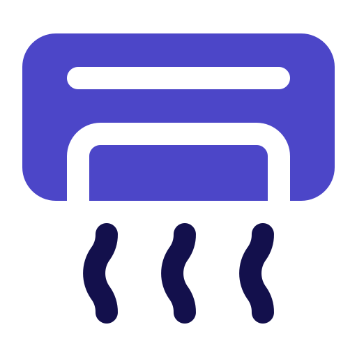 Air conditioner Generic Blue icon