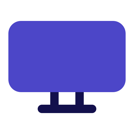 fernseher Generic Blue icon