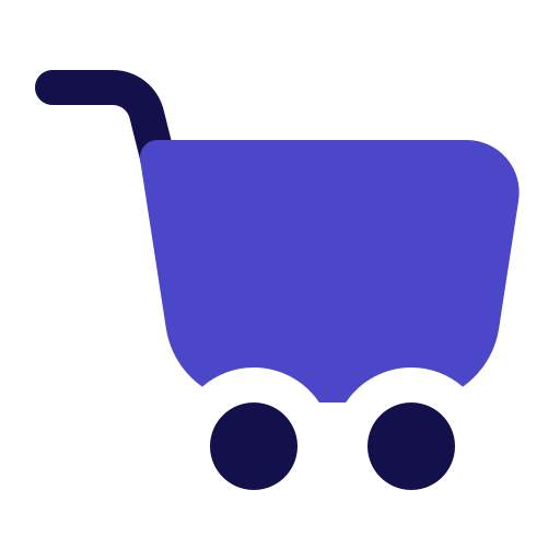 carrinho de compras Generic Blue Ícone